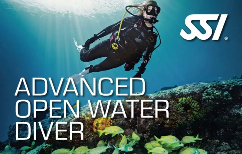scuba diving certification SSI Advanced Open Water Diver