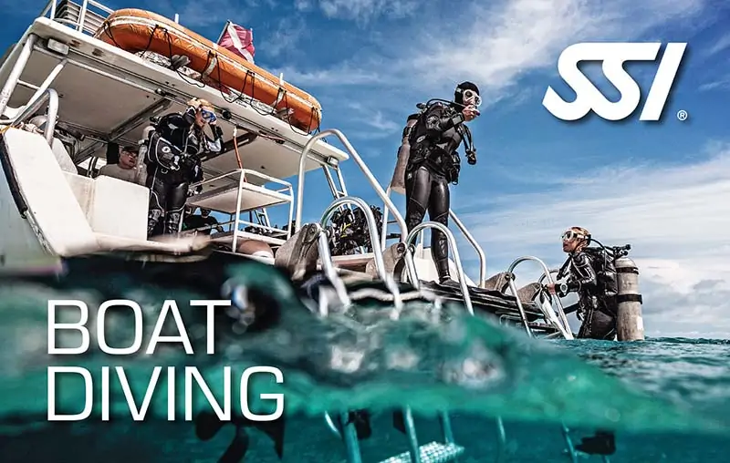 Certificare scufundari SSI Boat diving