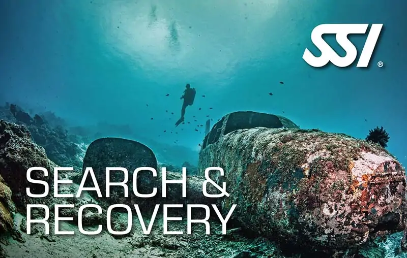 scuba diving certification SSI search and recovery