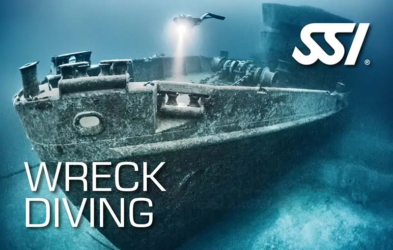 Certificare scufundari SSI wreck diving